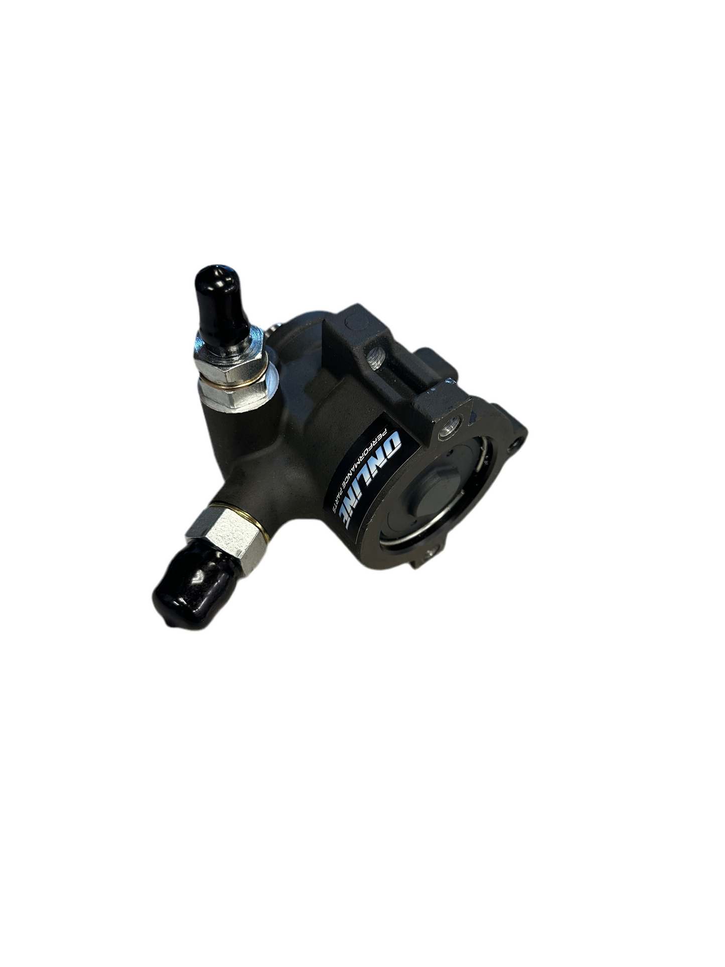 Power Steering Pump Black Aluminum Type 2