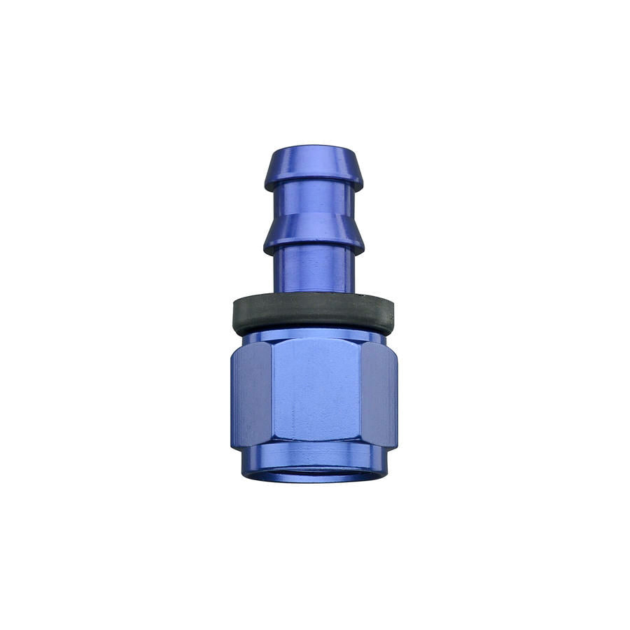 8an x 3/8 Push-Lite Hose End - Straight