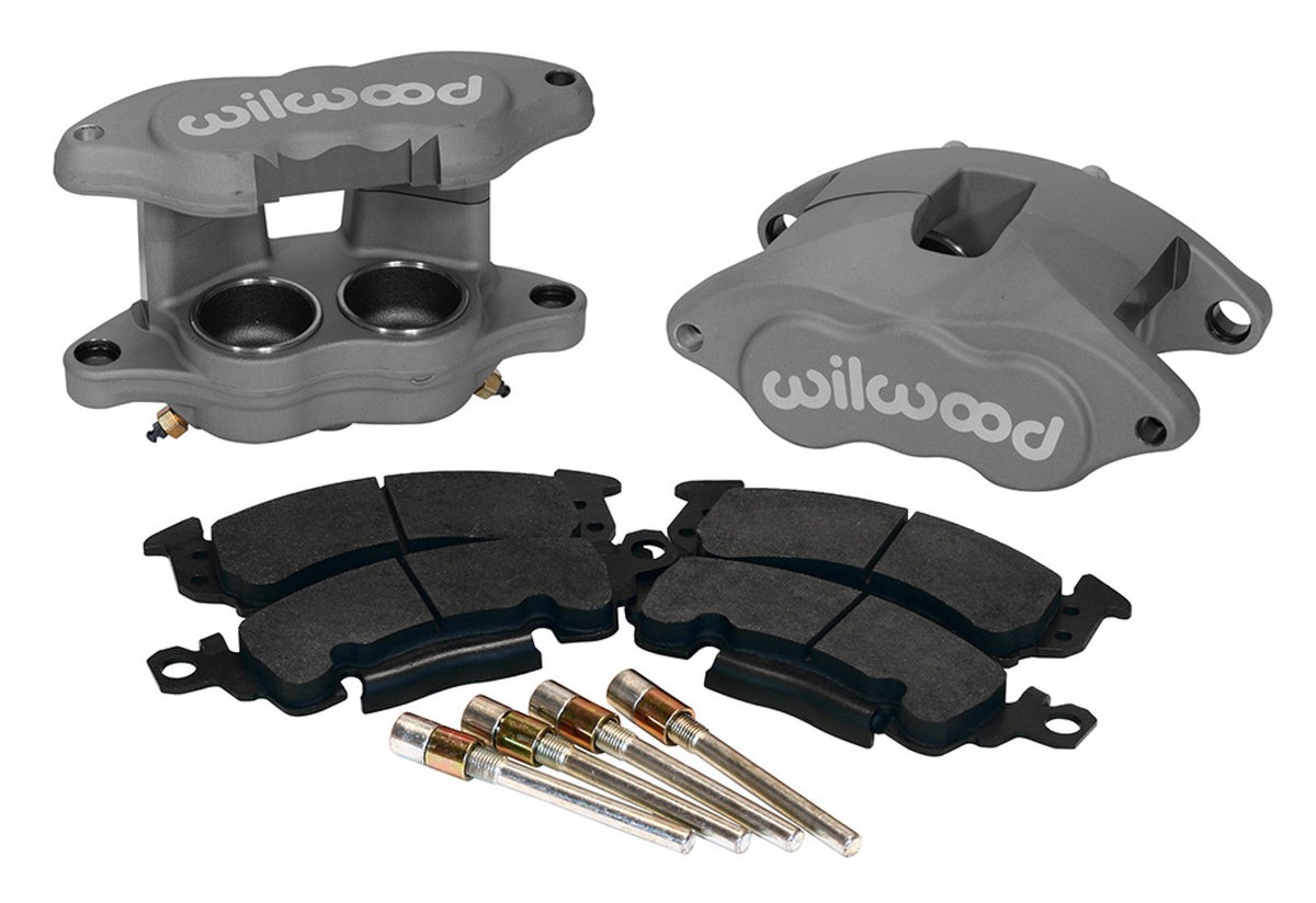 Front Caliper Kit D52 / Big GM Natural Anodized