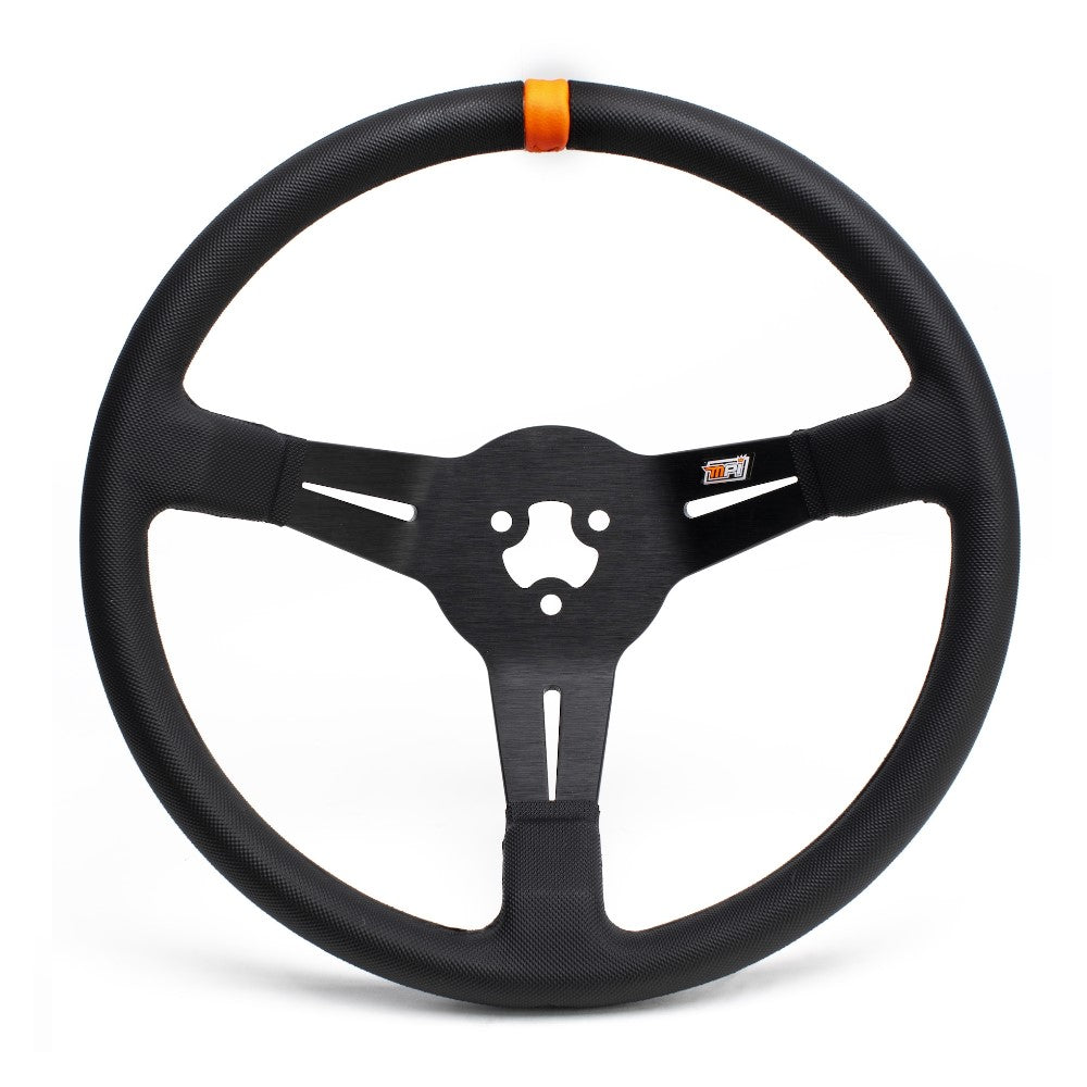 MPI 14" Poly Grip Bandolero/Legend Aluminum Steering Wheel