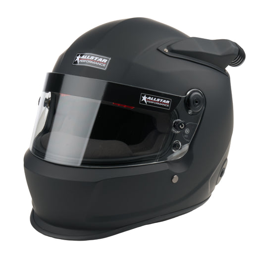 Helmet Mid-Air Flat Black Allstar