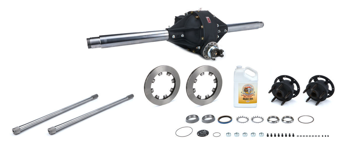 4.12 Mod Rear w/GN Tubes Billet Hubs & Rotors