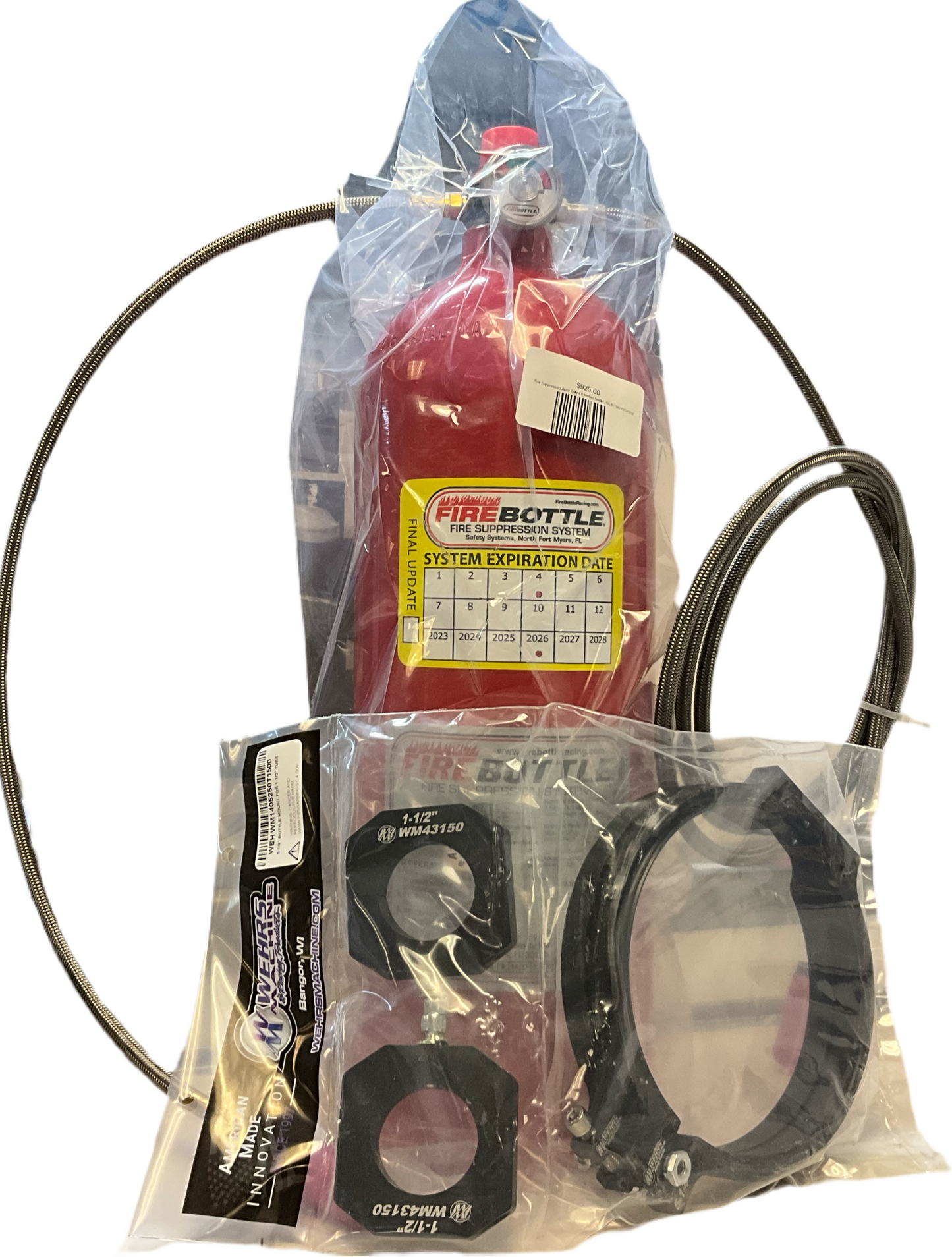 Fire Suppression System with Mounting Kit
