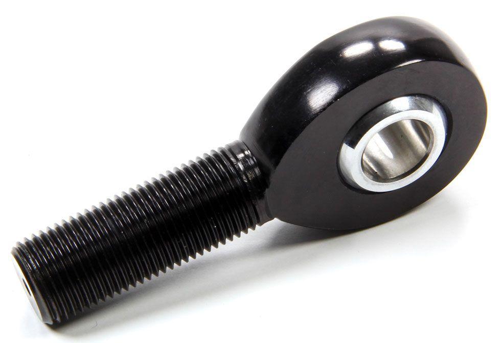 3/8 x 3/8-24 RH Male Alm Rod End  Black