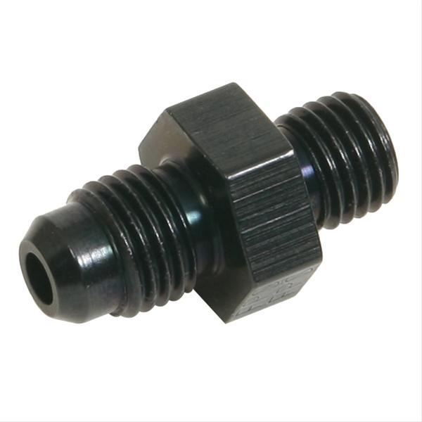 4AN To 10MM X 1.25 Adapter Fitting Black
