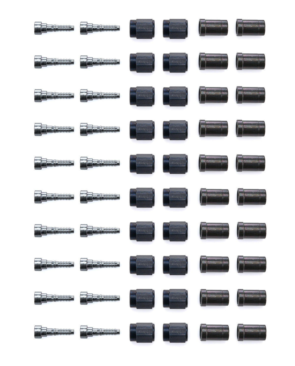 #3 Str Crimp Fitting w/Collar (20pk)