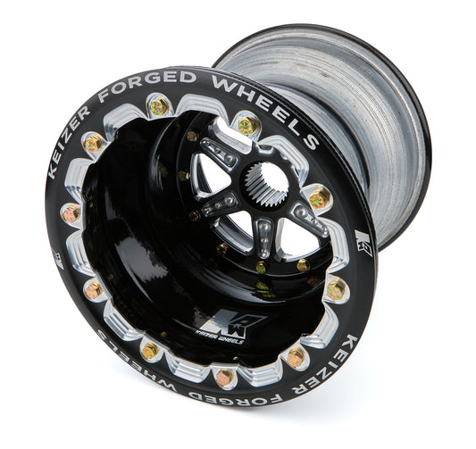 Splined Wheel B/L 10x10 4in BS 27Spl Black