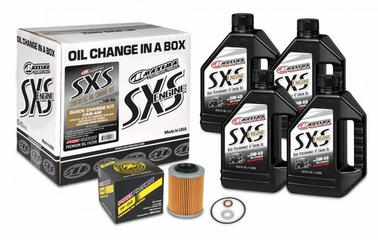 SXS Can-Am Oil Change KIt 5W40 Full-Synthetic