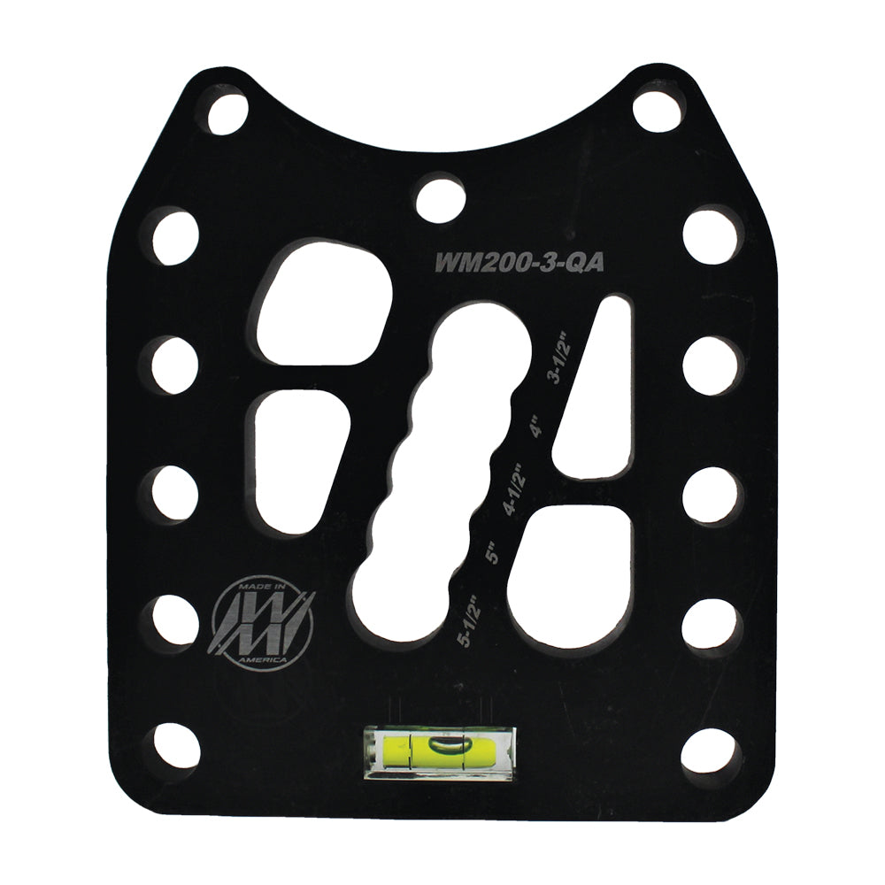 Shock Plate Steel Single Shear 7in Drop