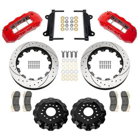KIT FRONT TX6R C10 ALUM PRO SPINDLE
