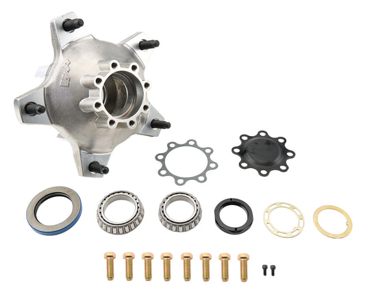 Hub Kit  Front Wide 5 8-Bolt Aluminum