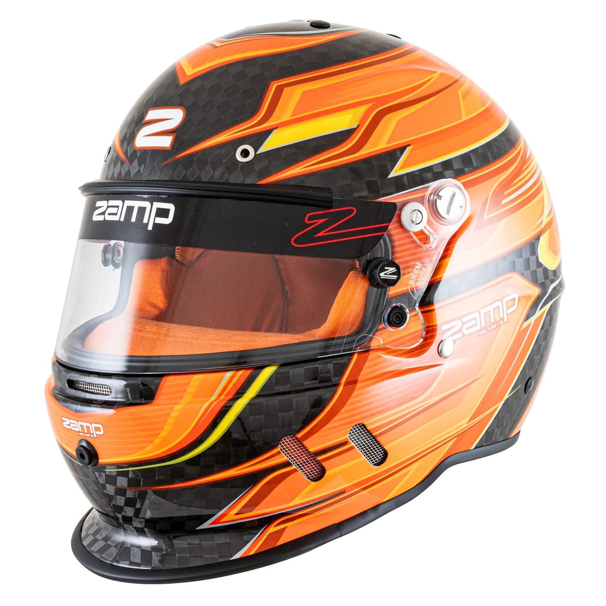 Helmet RZ-67D Large Carbon Flo Org/Yl SA2025