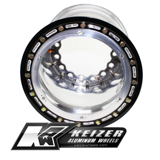 13" KEIZER 3 PIECE BEADLOCK WHEEL