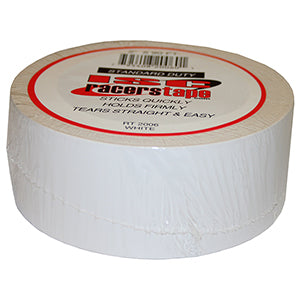 BSC 2in x 90ft Standard Duty White Racers Tape