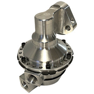 Cv Products Spin-Mp-2551 Pro Billet Aluminum Mechanical Fuel Pump - Small Block Chevy, 10An In / 8An Out