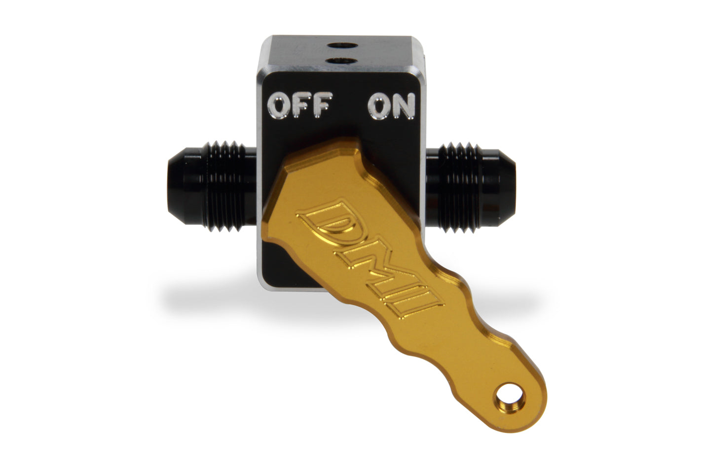 Aluminum Fuel Shut-Off Valve - Gold Handle