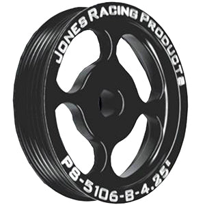 Jones 4.500 6-Groove Press Fit Serpentine Ps Pulley