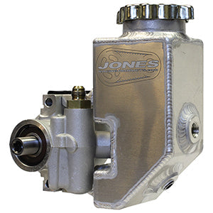 Jones Racing Aluminum Power Steering Pump To Accept Remote Tank